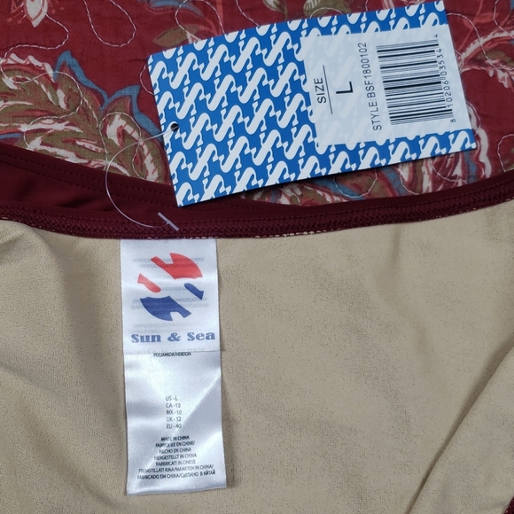 SWIM MASHUP: NWT- Lot of Roxy ‘Lillie’s’ and Sun & Sea Side Tie Bikini Bottoms - Picture 12 of 12